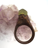 Peridot Gemstone Ring, Size 5