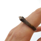 Quartz Crystal Ring, Size 6.5